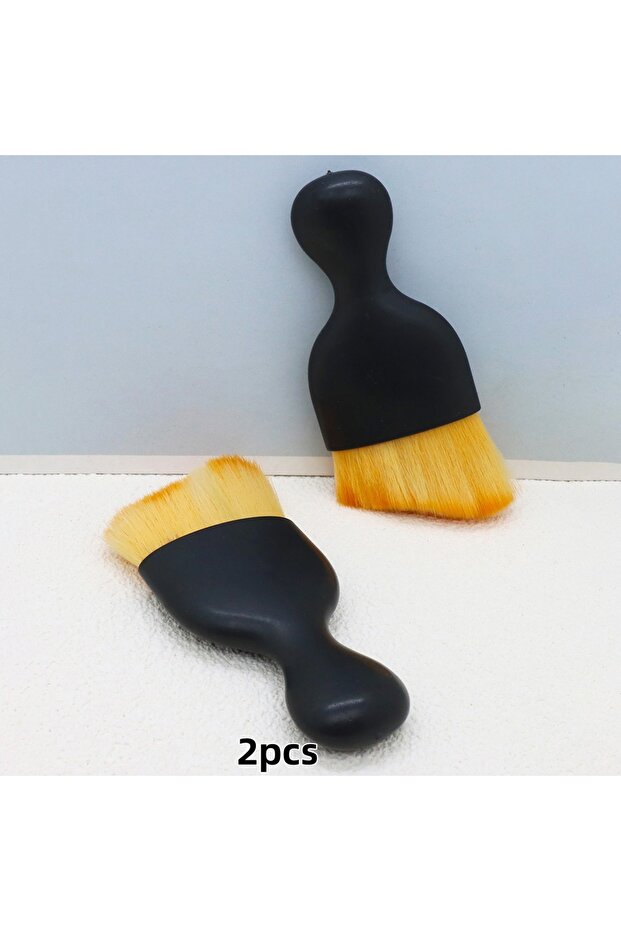 2pcs Nail Brush 1/2pcs Multipurpose Soft Bristle Nail Brush Ergonomic Handle Nail Art Useful Makeup