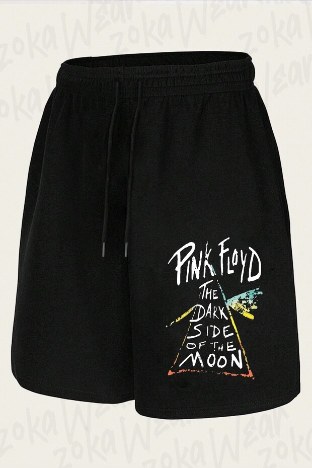 Unisex Pink Floyd2 Design Printed Shorts