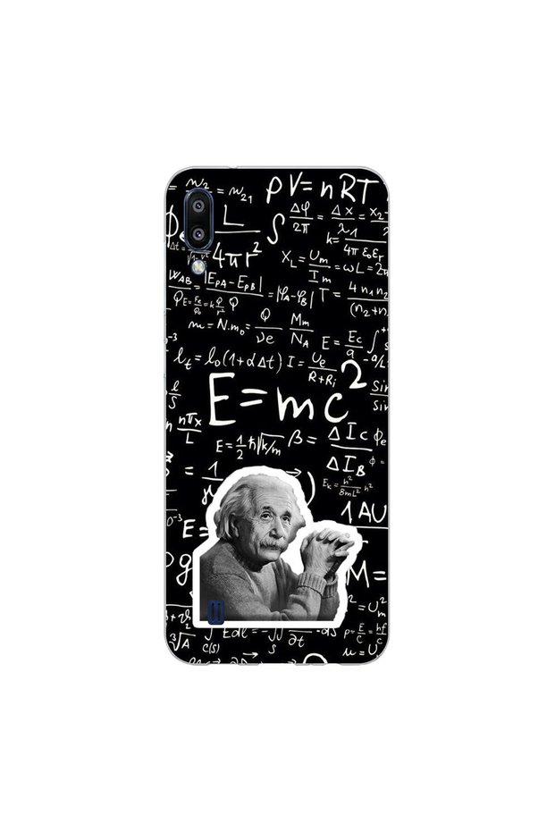 Samsung Galaxy M10 Compatible Scientist 1 Design Transparent Case