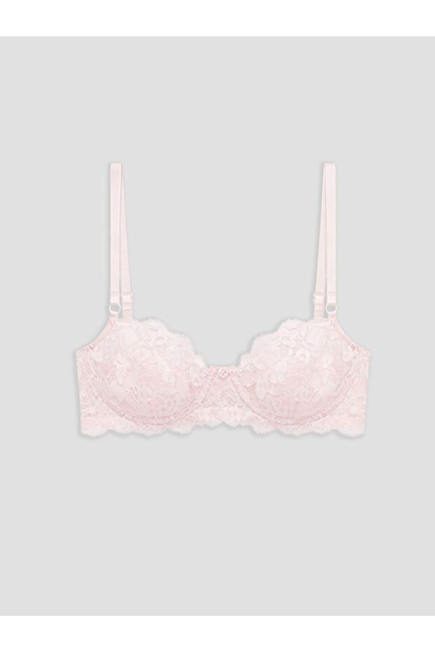 Lcw Dream Pink Underwire Unfilled Lace T-Shirt Bra