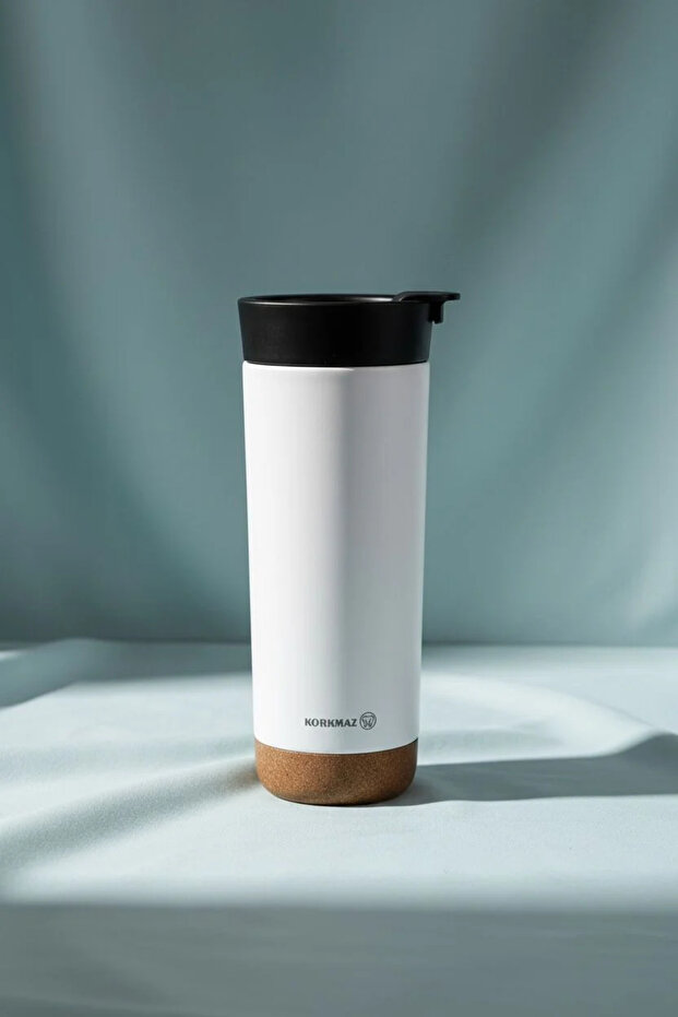 Urban Coffee Mug 590 ml Stainless Steel | Thermos Cup White