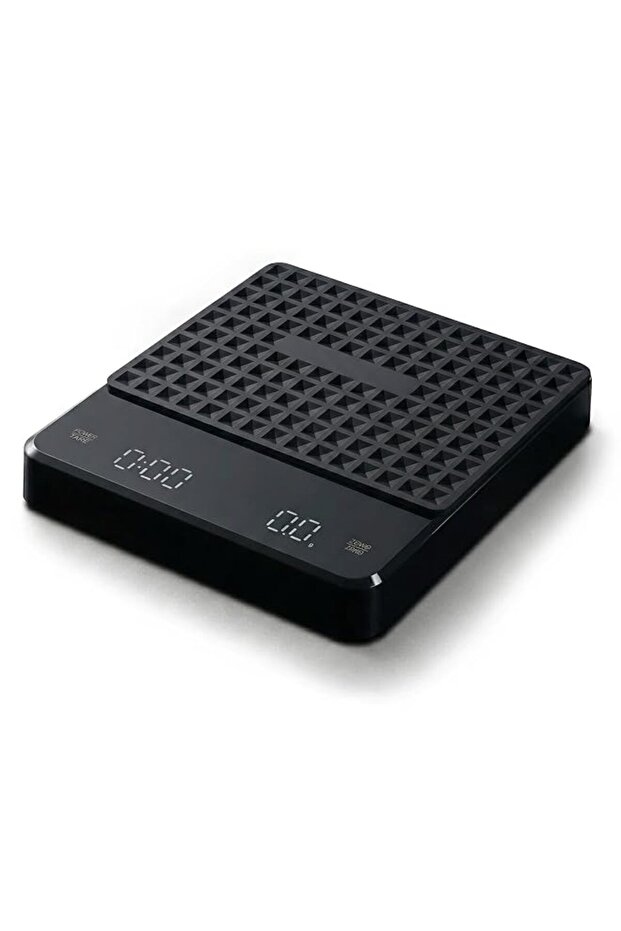 Digital Coffee Scale with Timer - 3kg/0.1g High Precision Espresso Scale, Hidden LED Screen & Touch Buttons,