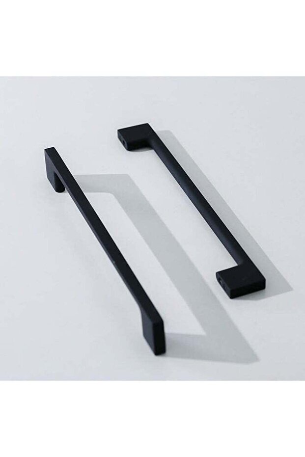 Hazel Cabinet Handle Zinc Alloy – Stylish & Durable Pull Handle for Kitchen, Drawer, Cupboard, Wardrobe – Modern Design Furniture Handle Earl Black 225X27.5X6Mm