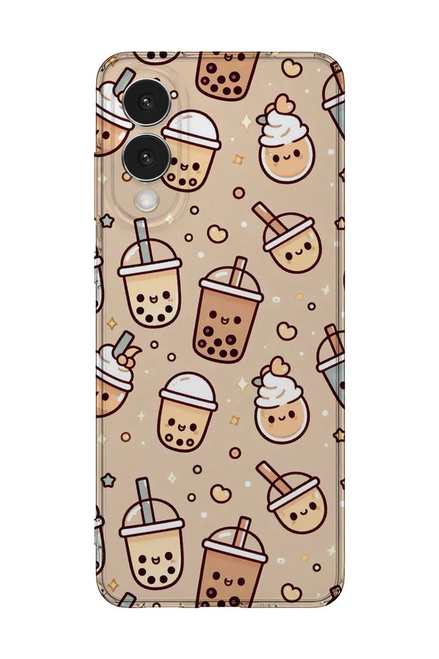 Samsung Galaxy S25 Edge Compatible Printed Transparent Phone Case | Collection: Kawaiimilk Dreamies