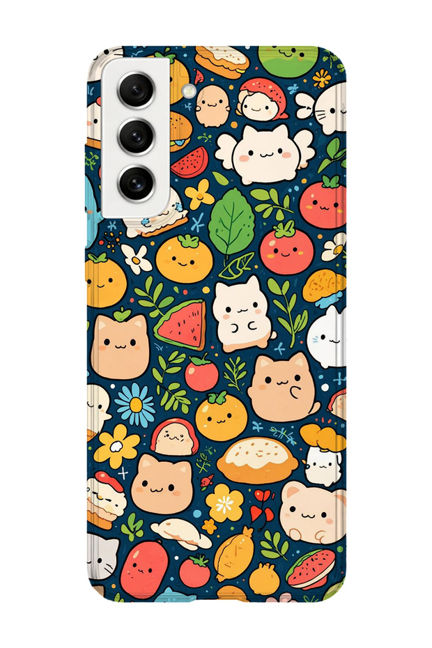 Samsung Galaxy S21 Fe Compatible Printed Transparent Phone Case | Collection: Kawaiimilk Dreamies