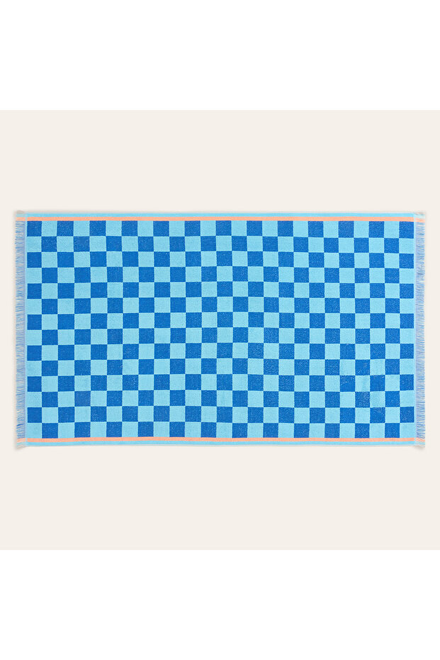 Viseu Blue Beach Towel 90X150 cm
