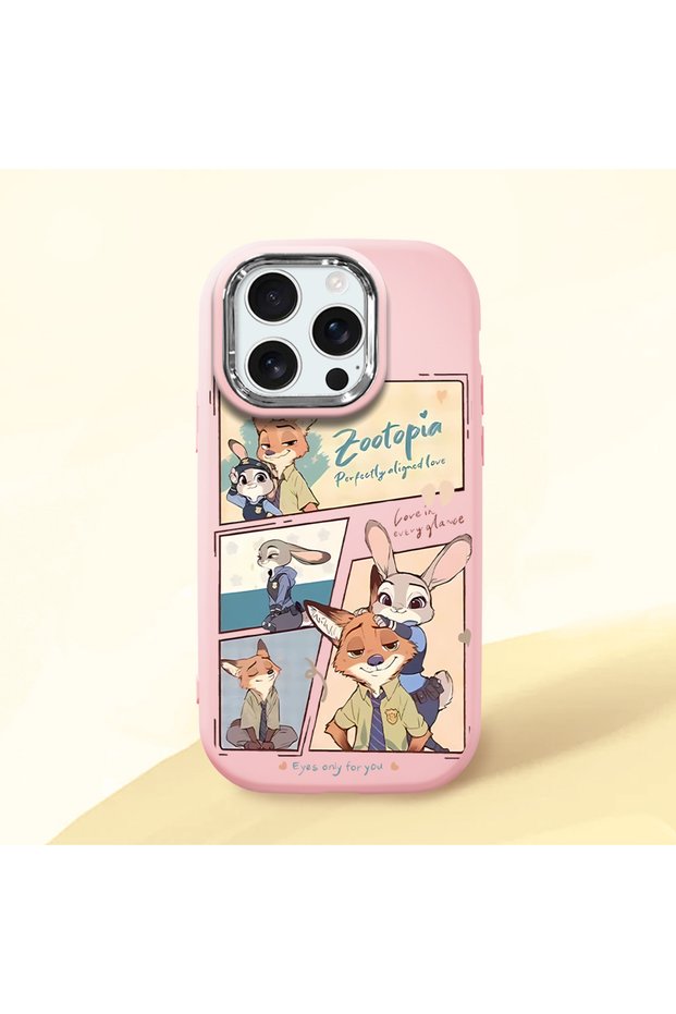 Pink Silicone Case Compatible with iPhone 16 Pro with Shock-Absorbing Camera Protections