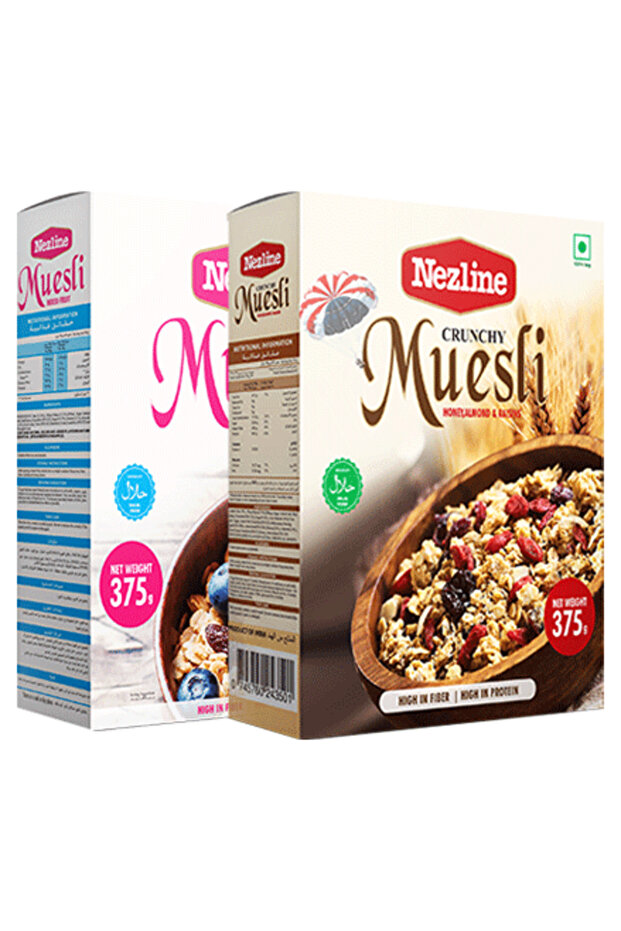 Muesli Crunchy No Sugar 375g