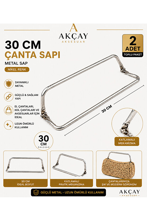 2 Pieces 30 Cm Hidden Scholarship Bag Apparatus