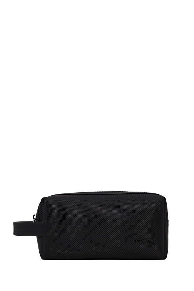 D-Pack Men's Black Fabric Handbag 26Sbd30316F