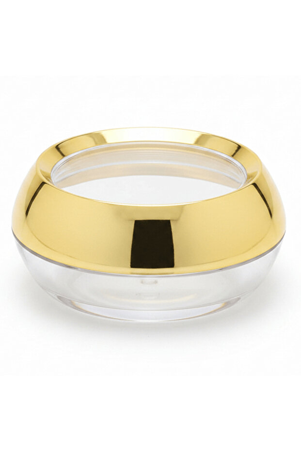 Acrylic Gold Saffron Box – 6 cm / 8 cm