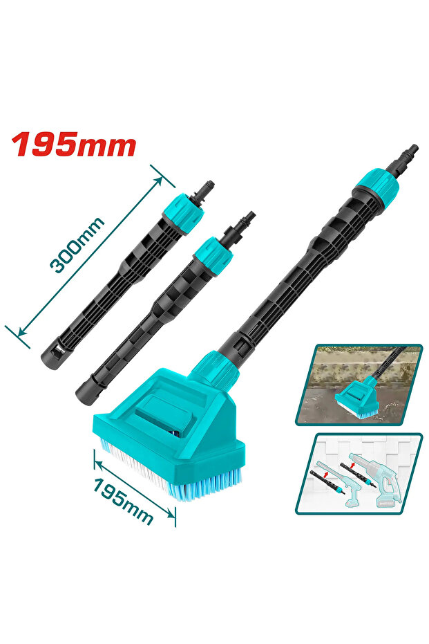 فرشة ماكينة غسيل 20V مع توصيلة TPB30160 توتال