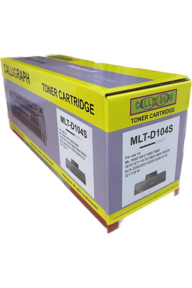 الخط MLT-D104S ML1660/1665/1666/1675/1865/SCX-3200 1500 صفحة