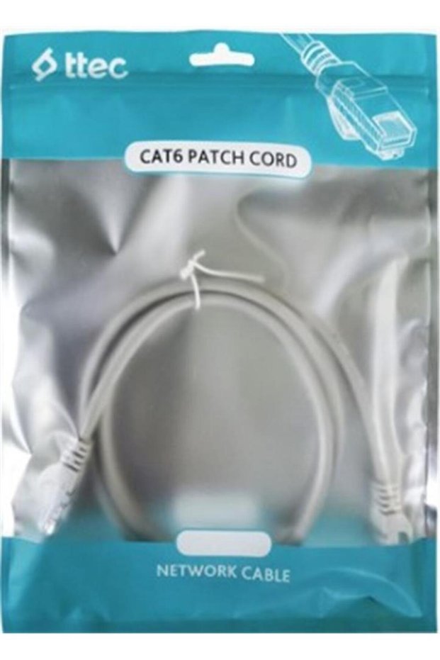 Ttec Kbl-Ptch-30Cmg Cat6 0.30Mt Gray Utp Patch Cable