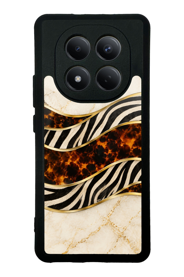 Xiaomi Redmi Note 15 4g Ivory Safari Design Glossy Phone Case