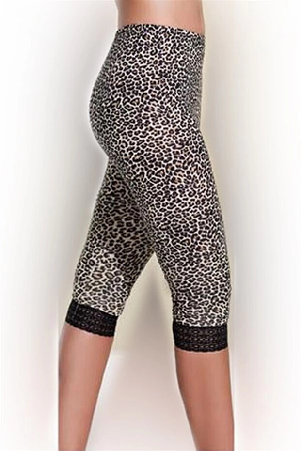 Şahinler Short Loepar Leggings B291 Leopard L