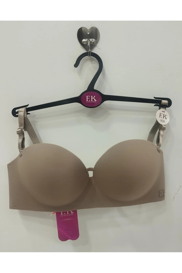 Fk Women's Hand-Padded, Wire-Free Laser Cut Bra