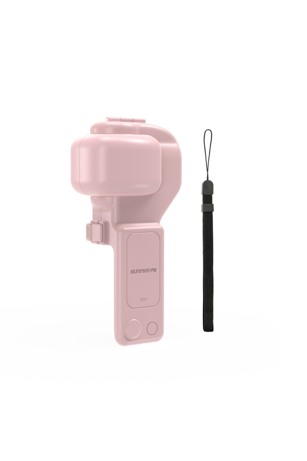 غطاء حماية وردي اللون لكاميرا DJI OSMO Pocket 4P Pro مع واقي للشاشة والعدسة