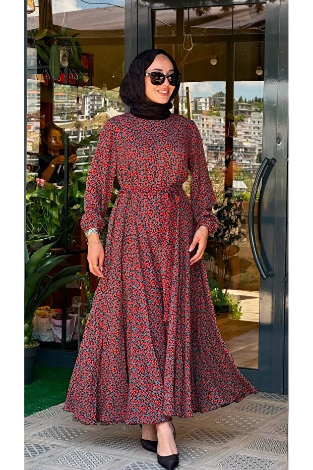 Kuşak Elbise 39844