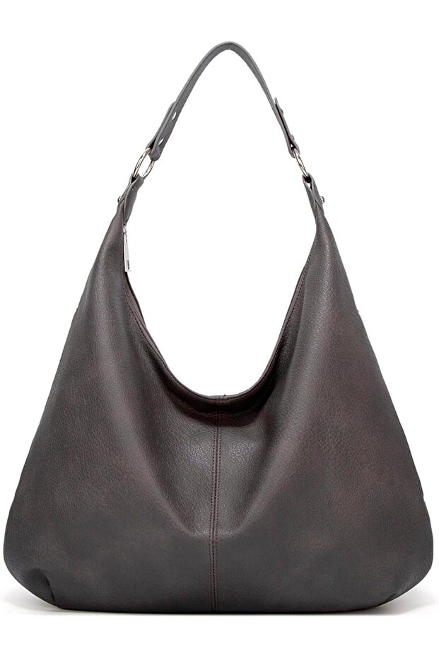 Ashioup Hobo Bags for Women, Soft PU Leather, Loose Shoulder Bag, Zipper Wallet