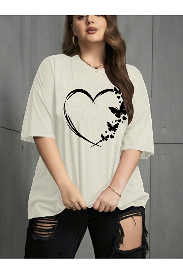 Unisex Printed oversized T-shirt