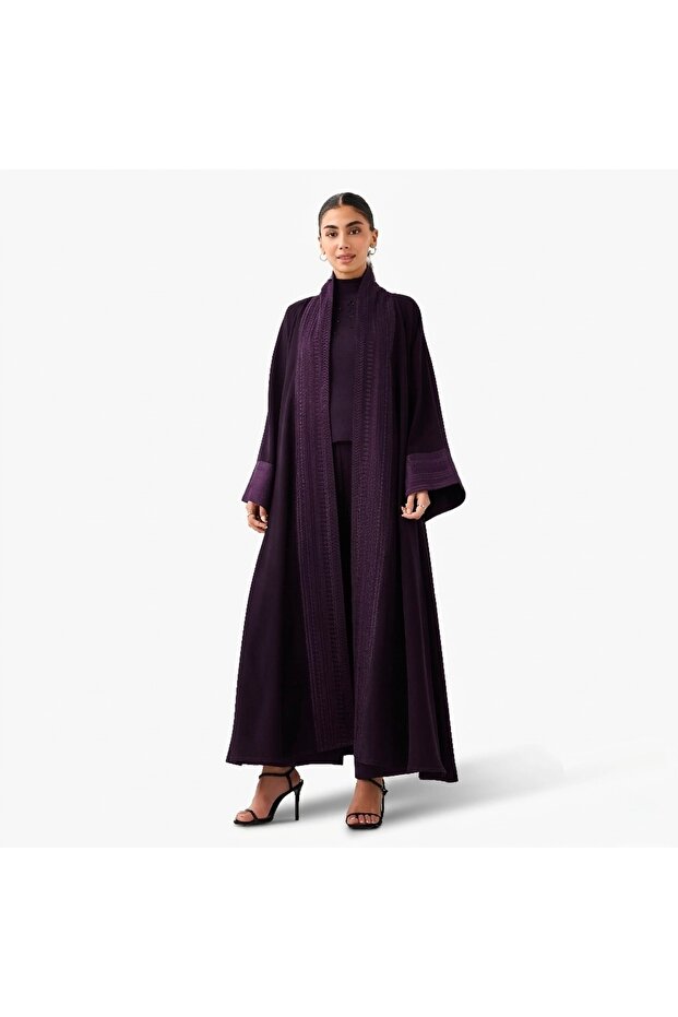 عباءة كلاسيكية مطرزة - HM