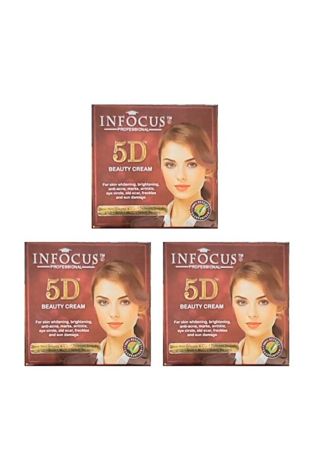 Professional Pearl Beauty Face Cream - 3x30g