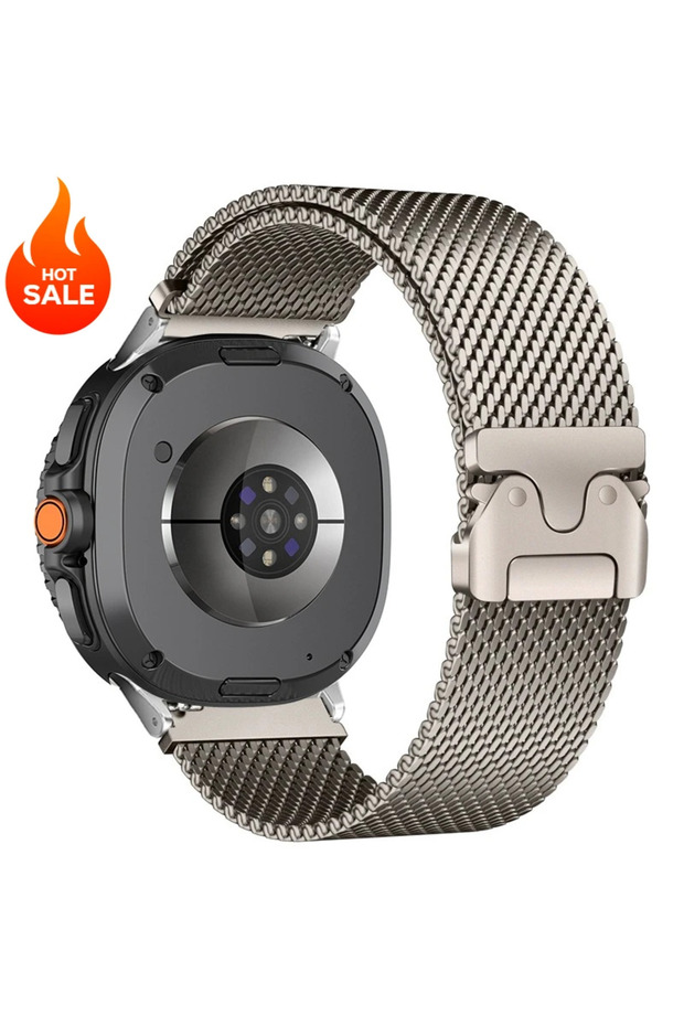 Galaxy Watch 8 40mm Ti Milanese metal strap for samsung galaxy watch 8/8 classic 46mm stainless stee