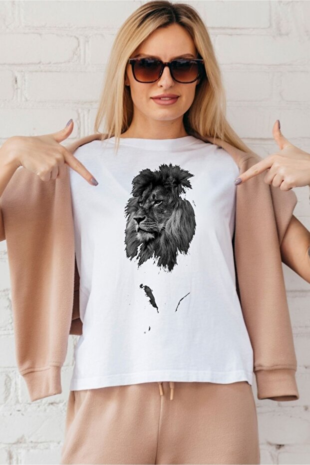 Lion Image T-Shirt