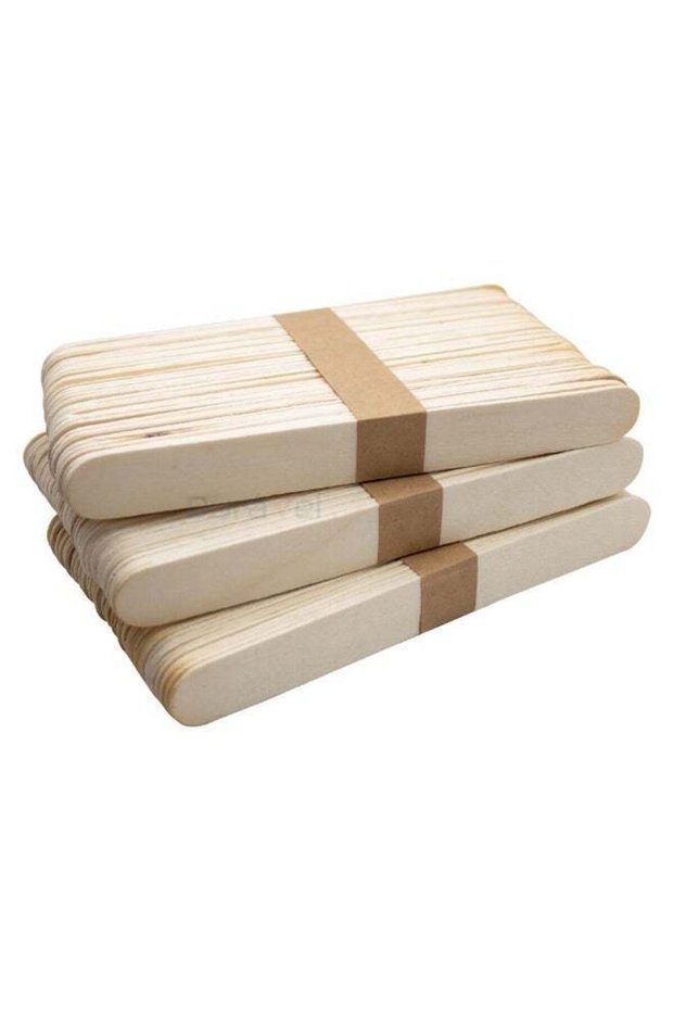Popsicle Sticks, 6 Inches, 150 Pieces, Wooden Craft Sticks for Ice Cream, Lollipop, Waxing, Resin Stirring, Kids Art Supplies
