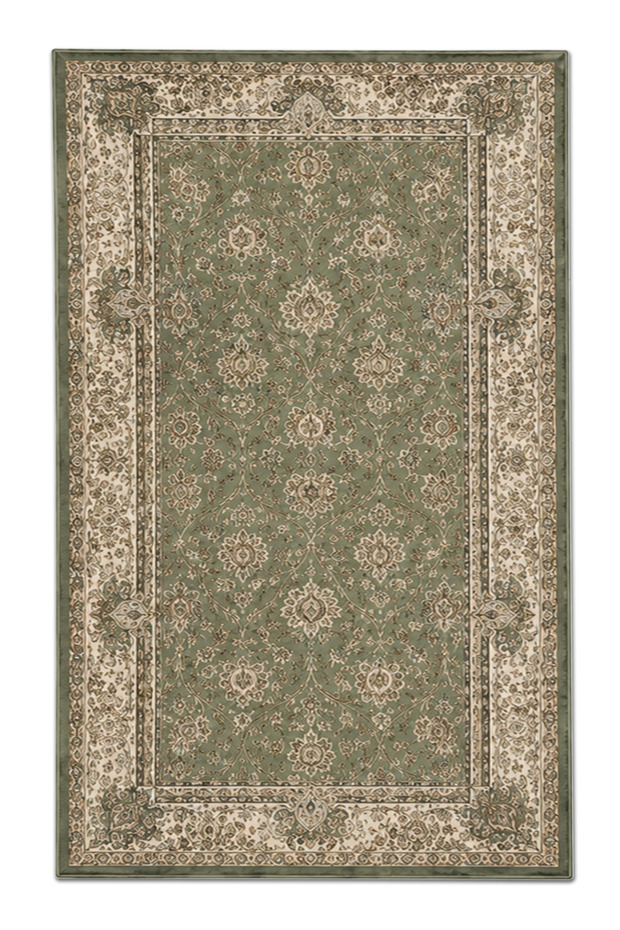 Sdt Traditional Patterned Modern Woven Base Decorative Carpet Sdtamor2858