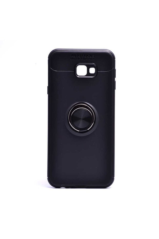 Compatible Case for Samsung Galaxy J4 Plus Silicone Ravel Cover with Rotatable Ring Stand