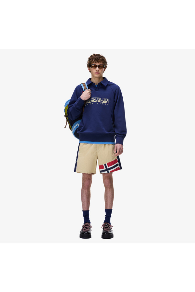 V-Reflect Men's Cream Swim Shorts