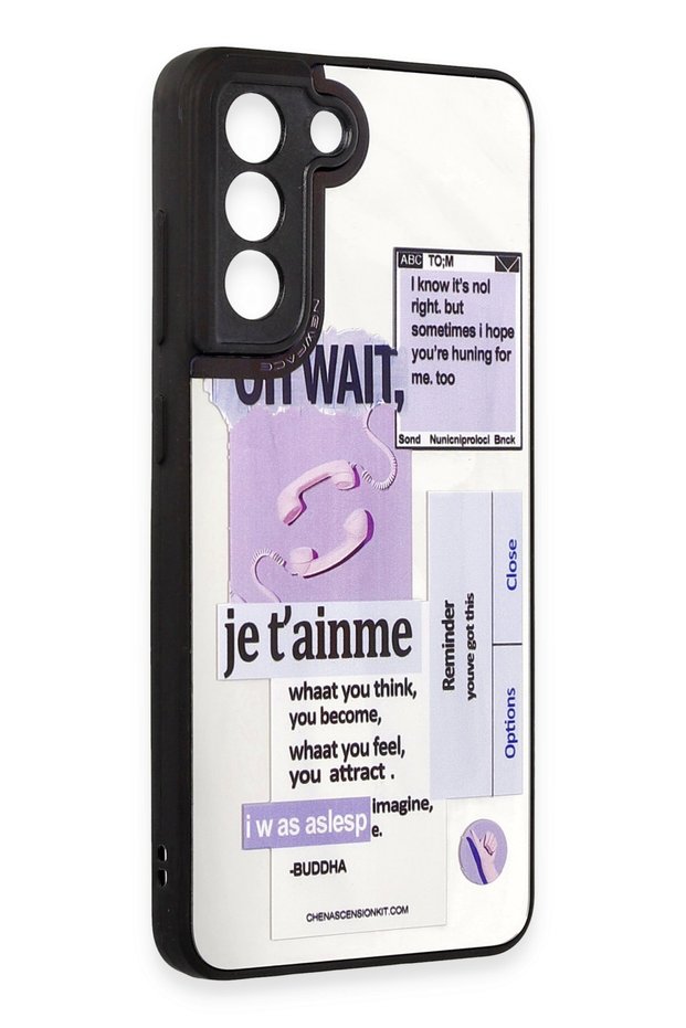 غطاء CONCEPTA Newface لهاتف Galaxy S21 FE بتصميم مرآة - مرآة (173855) - 4