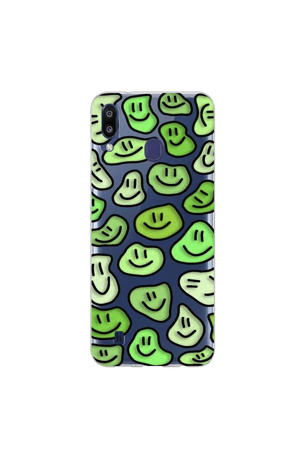 Samsung Galaxy M10S Compatible Wallpaper 9 Design Transparent Case