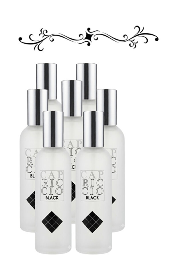 7 قطع عطر أسود 100 مل