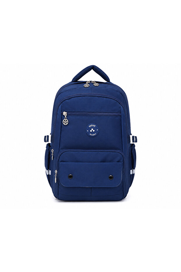 Water Resistant Orthopedic School Backpack and Travel Bag with Seven Compartments and Accessories
