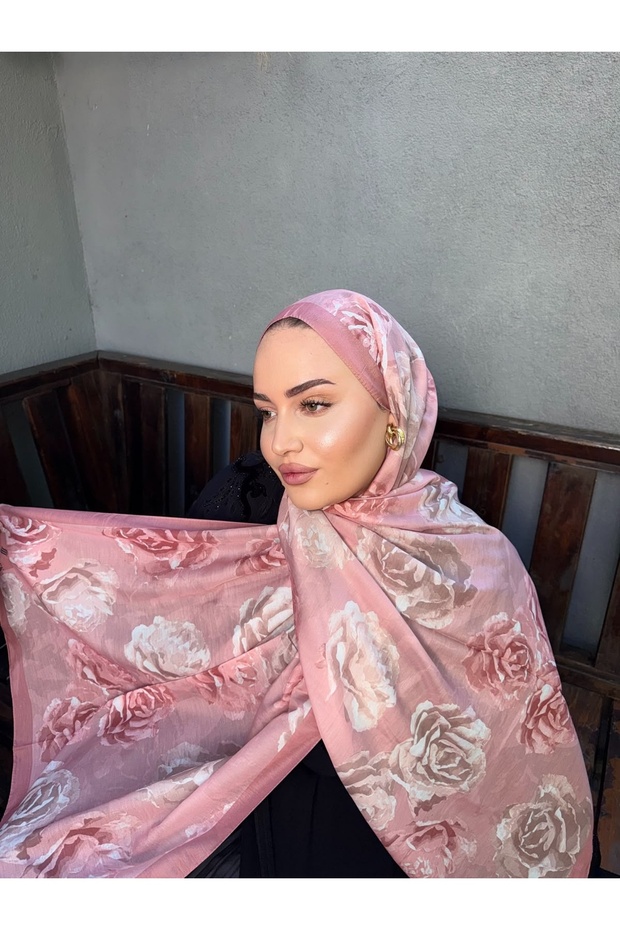 GÜL DESEN SOFT ŞAL