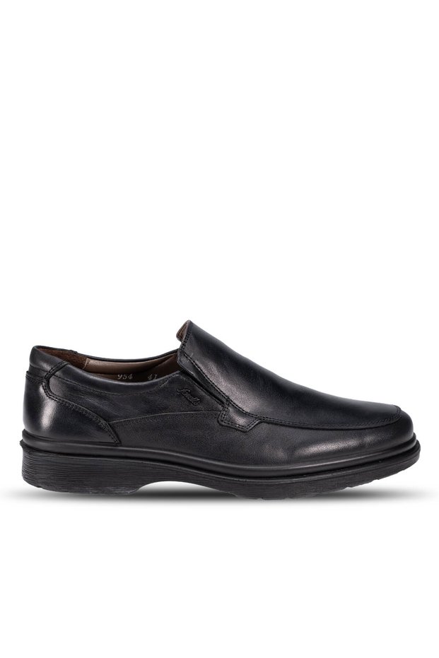 954-g Men's Leather Shoes Black