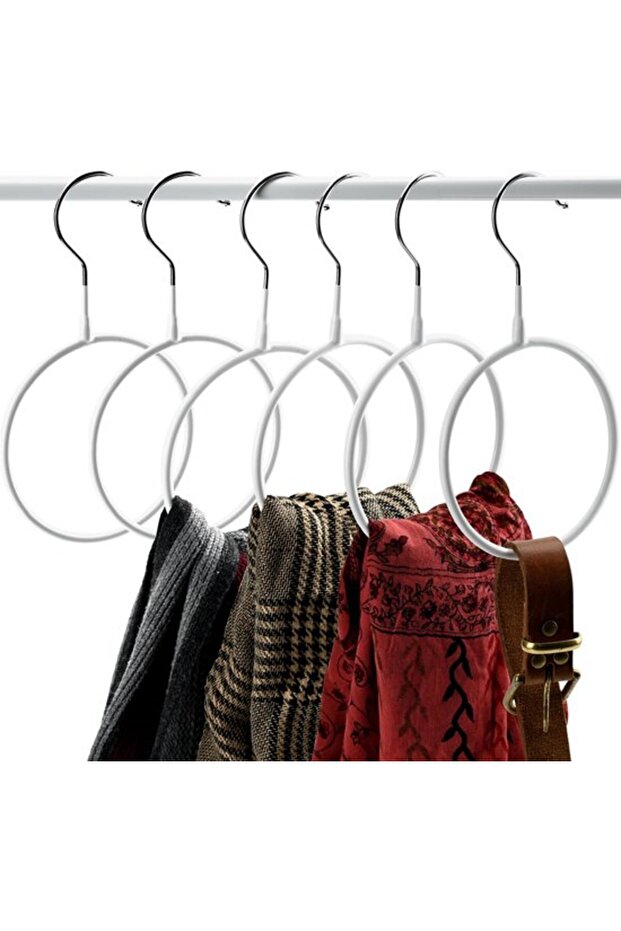 Clothes hanger - Non-slip scarf loop hanger - 11.9 x 22.9 cm