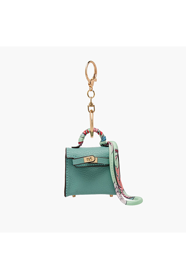 Textured Bag Charm