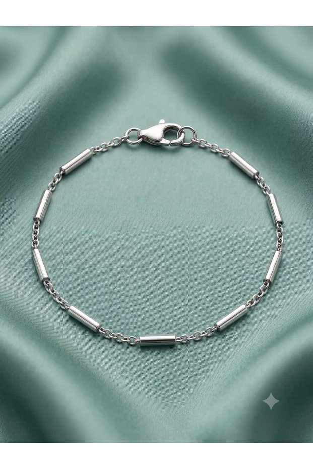 Linear Bar Minimalist Men's Bracelet