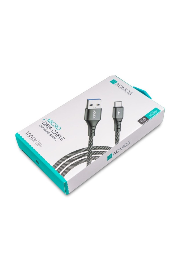 كابل USB-A إلى USB-C للشحن السريع ونقل البيانات