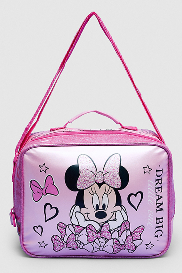 Minnie Mouse Print Lunch Bag