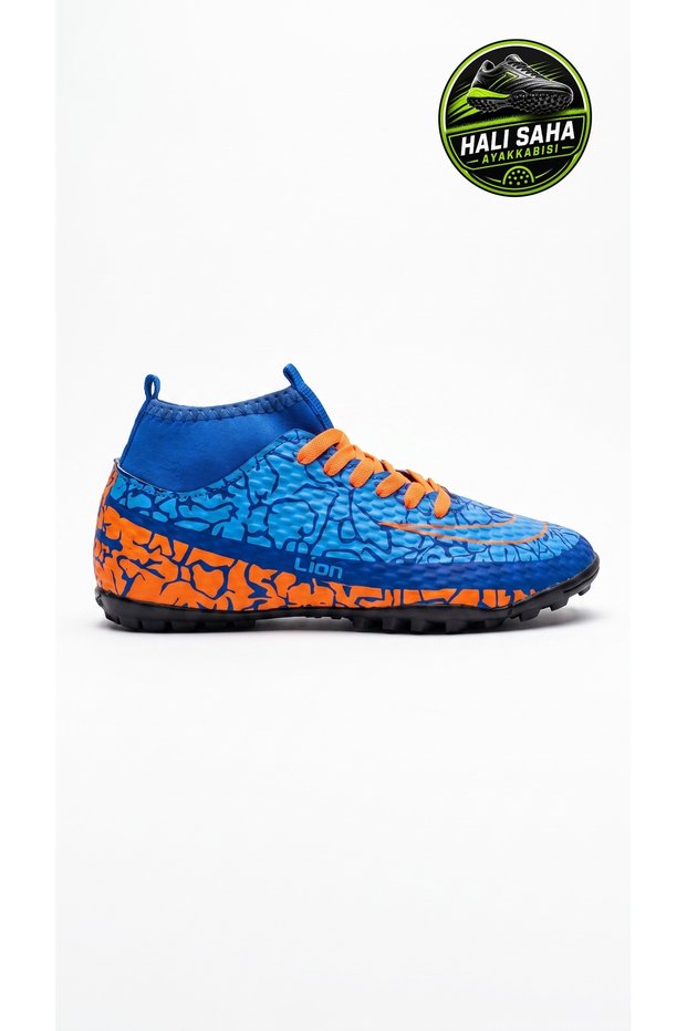 2973 Men's Orthopedic Sole Flexible Half-Cuff Astroturf Shoes - Men's Astroturf Football Shoes