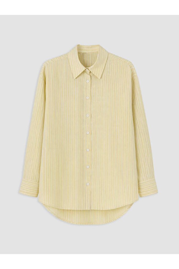 Striped Women's Shirt Tunic (W6)