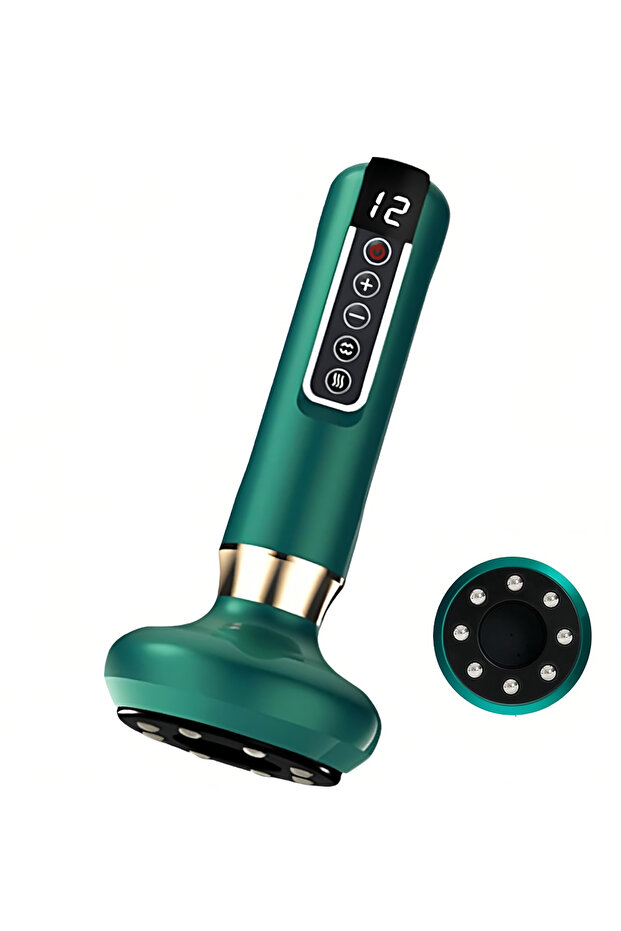 Handheld Cellulite Massager, Cupping Kit for Massage Therapy, Cupping Machine with 12 Suction Modes