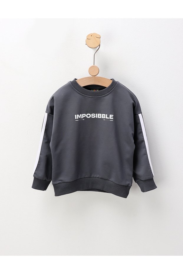 Bluza NOTHING IMPOSIBBLE, albastru