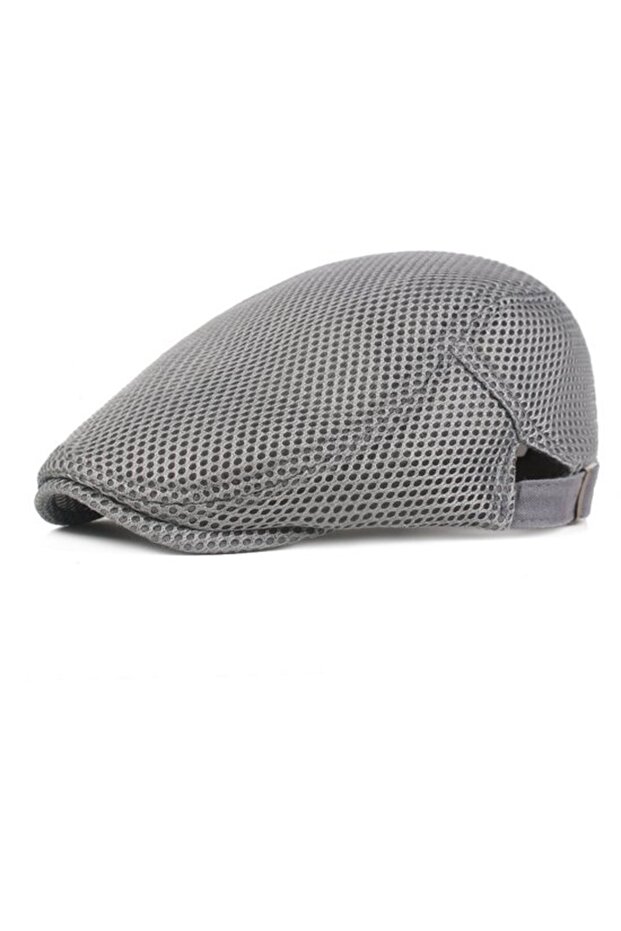 Unisex summer beret navy 55-60cm breathable newsboy flat cap.