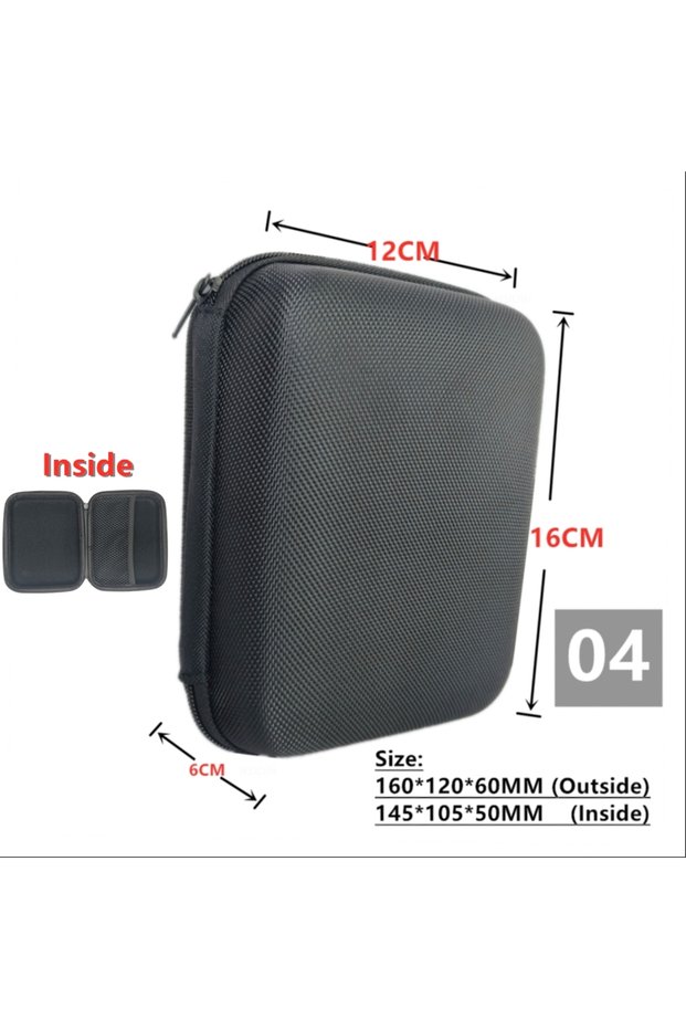 04 Digital Multimeter Bag Tool Storage Bags for Electronic Accessories Shockproof Bag EVA Box Case E